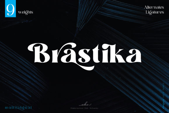 Brastika: A Bold and Stylish Display Font for Creative Expression