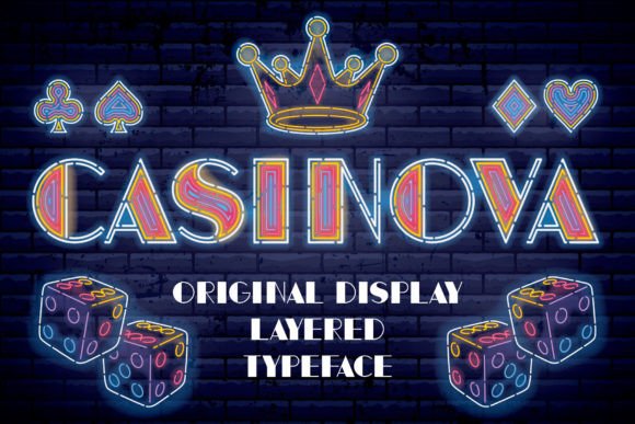 Casinova: A Vintage Font with Modern Appeal