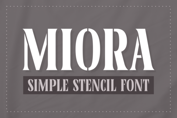Miora: A Stylish Font for Every Creative Need