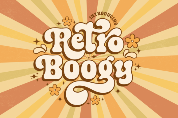 Retro Boogy: A Groovy Journey Through Vintage Typography