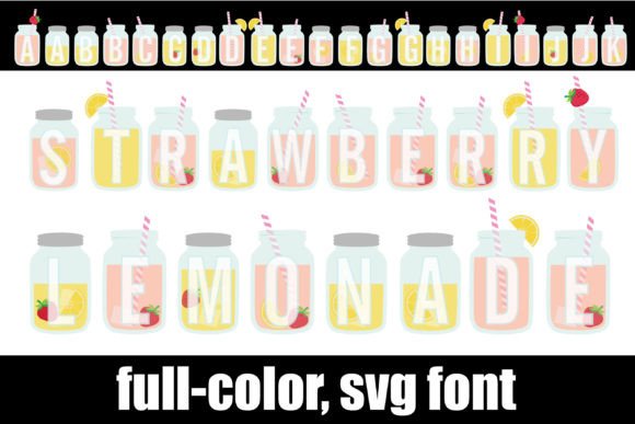 Strawberry Lemonade: A Vibrant Font for Creative Projects